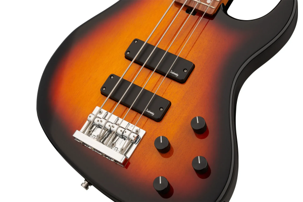 Sadowsky MetroExpress 24-Fret Modern Bass, Morado Fingerboard, 4-String - Tobacco Sunburst Transparent High Polish